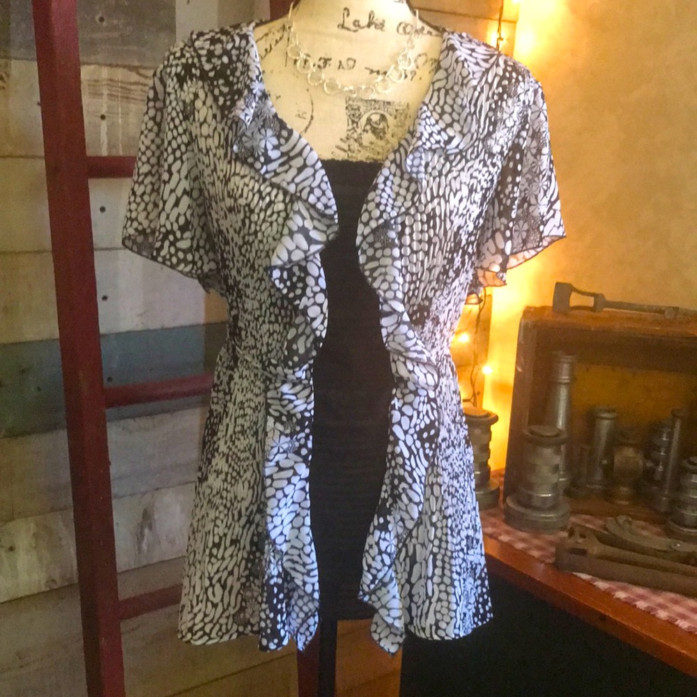 🌼 Pretty Dressbarn Blouse 1X